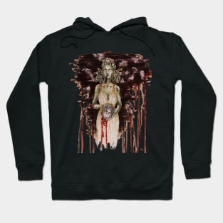 Medusa presents the head of Perseus Hoodie